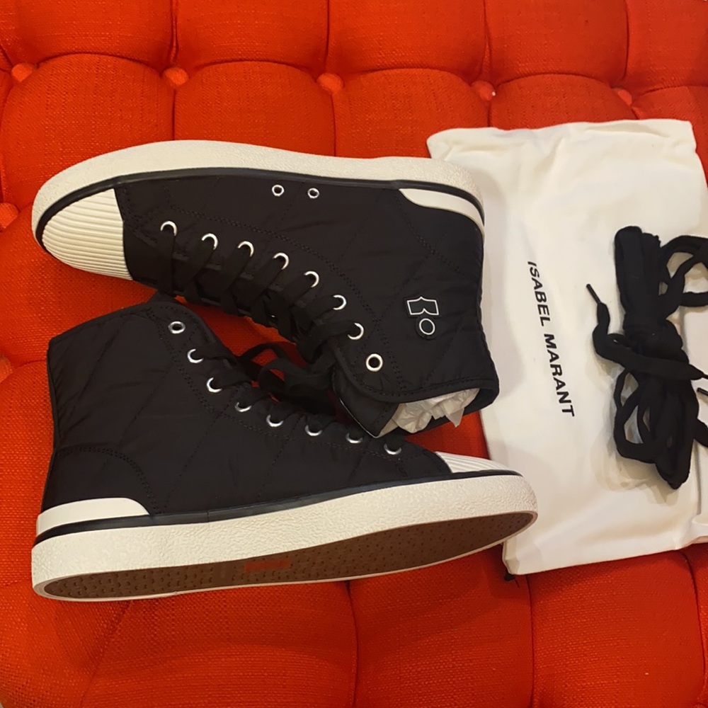 ISABEL MARANT
Benkeen quilted shell hightop - Picture 10 of 14